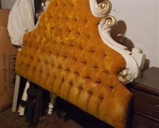 Funky French provincial headboard tufted $40