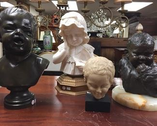 Bronze and Marble busts