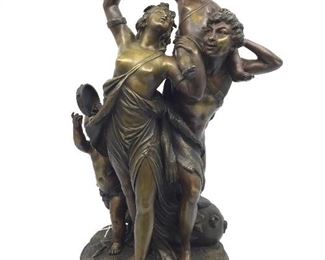 19th C Bronze after Clodion