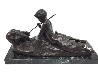 19th C French Bronze by Fremiet  "Pan"