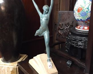 French Deco Figure 