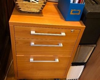 HOUSE OF DENMARK, SHORT STORAGE & FILE CABINET, $100