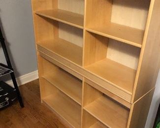 CUSTOM BUILT BOOKCASES, THESE CAN STACK OR BE USED HORIZONTAL, $150. EACH or $ 300 FOR PR