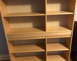 CUSTOM BUILT BOOKCASES, THESE CAN STACK OR BE USED HORIZONTAL, $150. EACH or $ 300 FOR PR