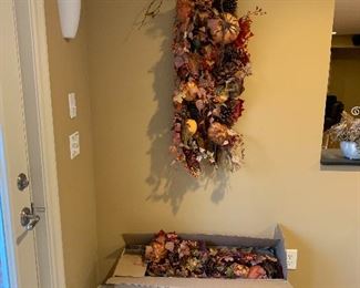 GRADIN ROAD FALL HOLIDAY FLORAL, $40. EACH