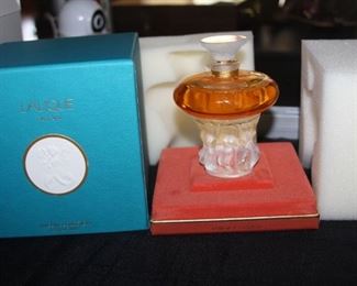 Lalique Les Sirenes Perfume 2001 numbered/signed limited edition unopened with box and papers.