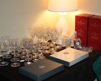 Waterford and Baccarat Crystal