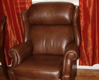 Leather reclining Chair - like new