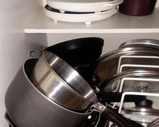 Assorted cookware