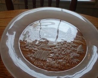 Christmas plate