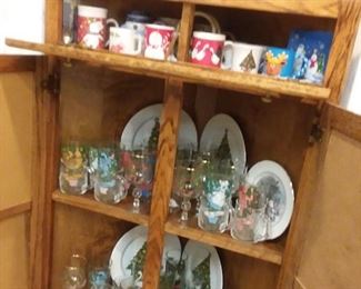 Glassware & Christmas china