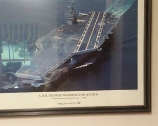  USS George Washington aircraft carrier CVN73 - official photograph