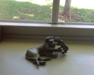 Lion figurine