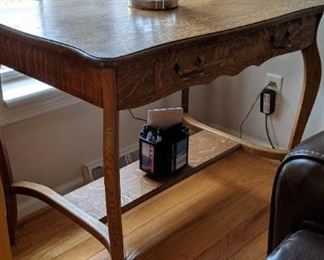 Oak parlor table