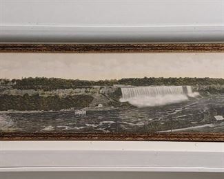 Panoramic photo of Niagara Falls, circa 1934