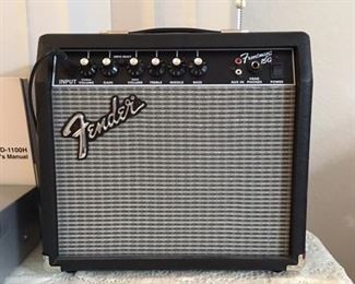 Fender amp karaoke setup