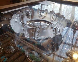 Lalique Octopus bowl