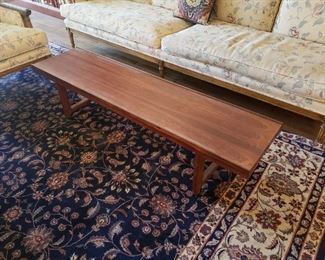 Danish Modern Bruksbo rosewood coffee table, we have 2 of these at this sale