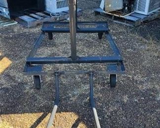 Metal Cart For Holding Tables and Chairs