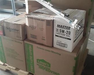 Pallet Of Automotive Parts And Accessories