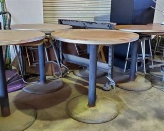 (6) 42in Bar Height Tables
