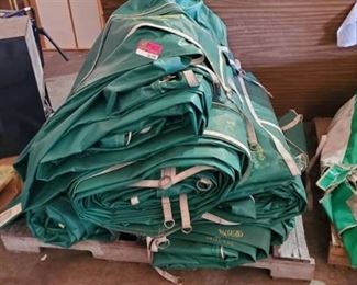 Pallet Of Tarps- Unknown Size