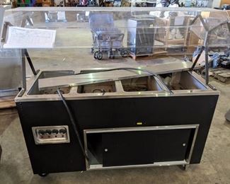 4 Well Portable Steam Table