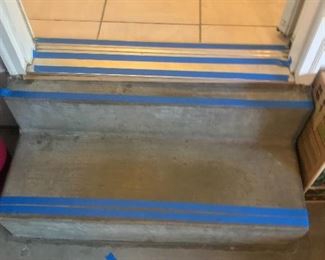 Stairs Leading Into House From Garage