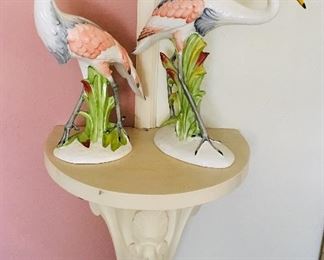 Pr. Ceramic Birds, $400