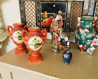 Orange vases SOLD