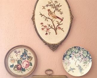 Bird Needlepoint SOLD