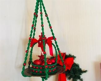 Macrame Plant Holder, $25m, SOLD