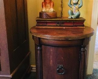 Drum Lamp Table, $80, SOLD