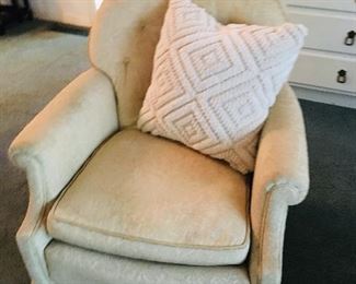Off White Club Chair, $35