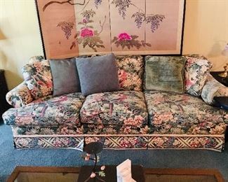 Floral Sofa, $150