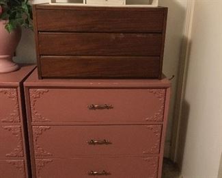 Pink 3 Drawer Chest, $40