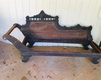 Victorian Settee, no upholstery, $100