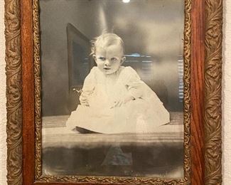 Antique Baby Portrait