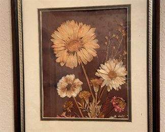 Pressed Floral Art