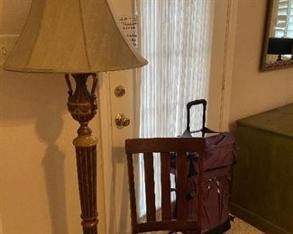Floor Lamp - Antique Rocker