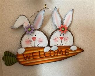 Spring Bunny Decor
