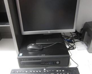 HP Computer and Monitor