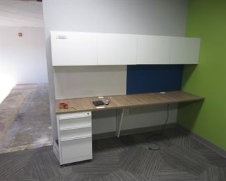 Roi Work Station with Cork Board and Task Board