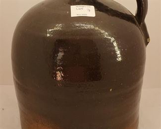 antique stoneware jug