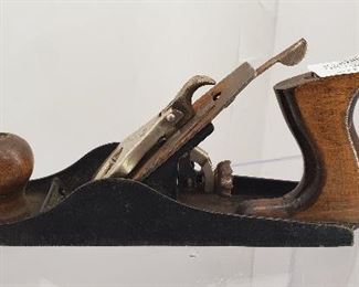 Antique wood planer joiner carpenters tool