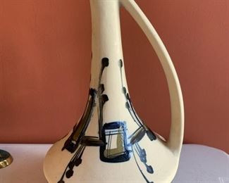 studio pottery, wine pitcher Israel