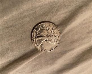Silver Half Dollars Walking Liberty!  NOT SOLD FOR SCRAP.