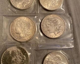 1921 Morgan Silver Dollars. NOT SOLD FOR SCRAP.
