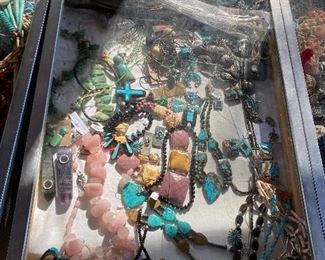Mostly new contemporary necklaces
