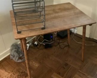 Old wobbly table